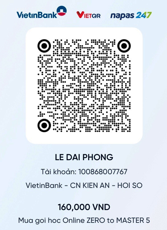 Mã QR Thanh Toán